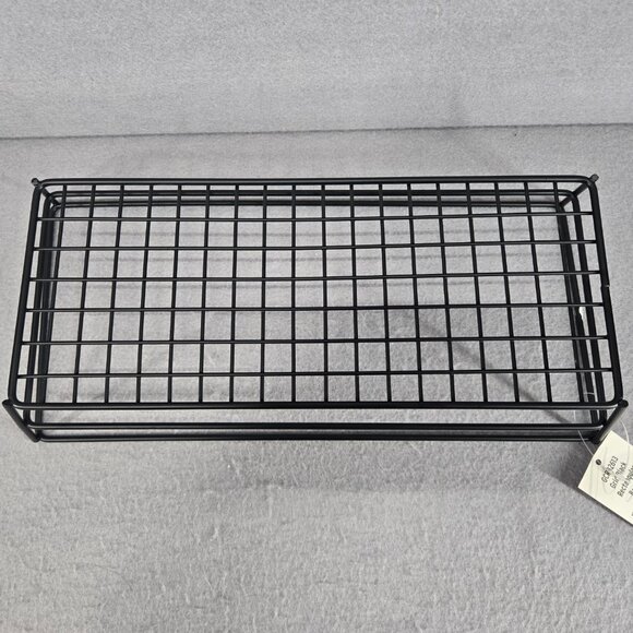 American Metalcraft Grid Black Rectangle Basket, GCRB2613, 13L x 6W x 2.5H - Picture 4 of 6